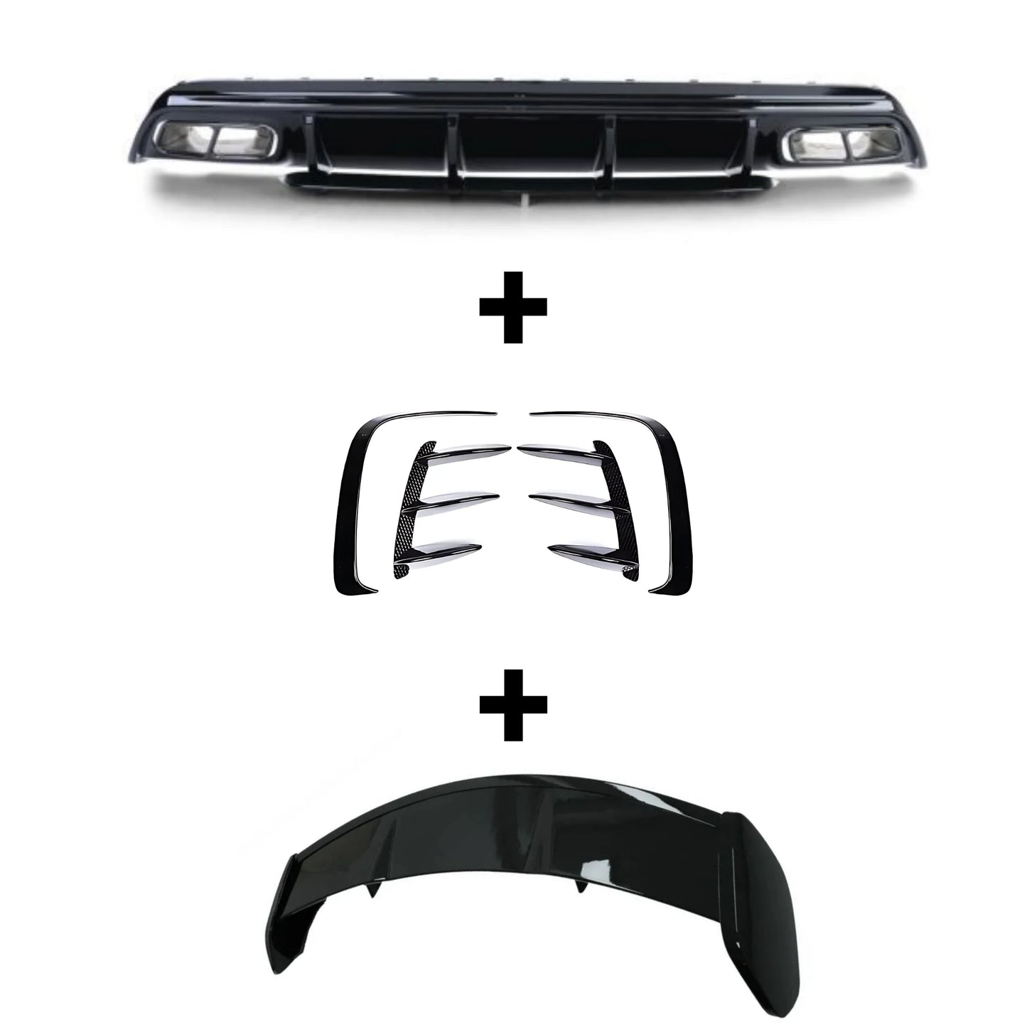 Pacchetto Posteriore AMG Classe A W176 2012-2018 - Bellum Design