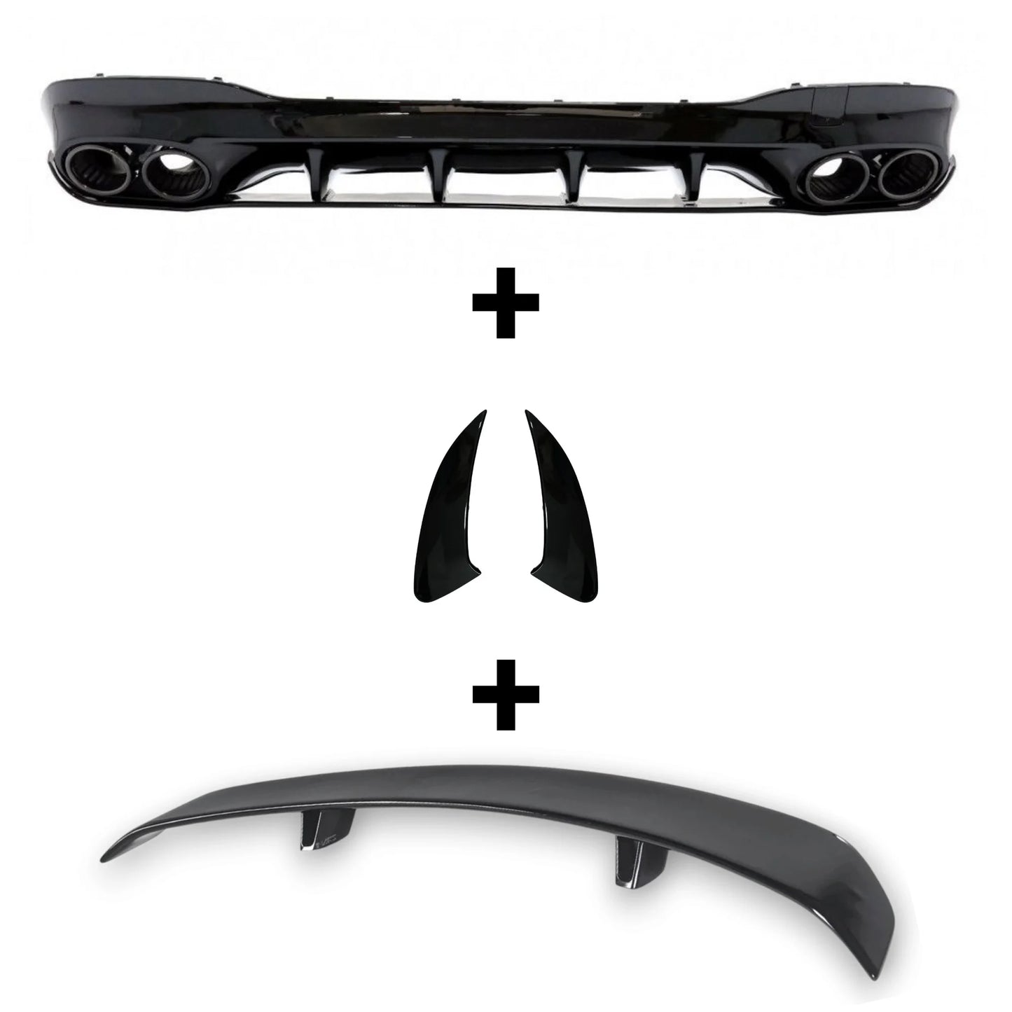 Pacchetto posteriore AMG Plus CLA W118 2019-2025 - Bellum Design