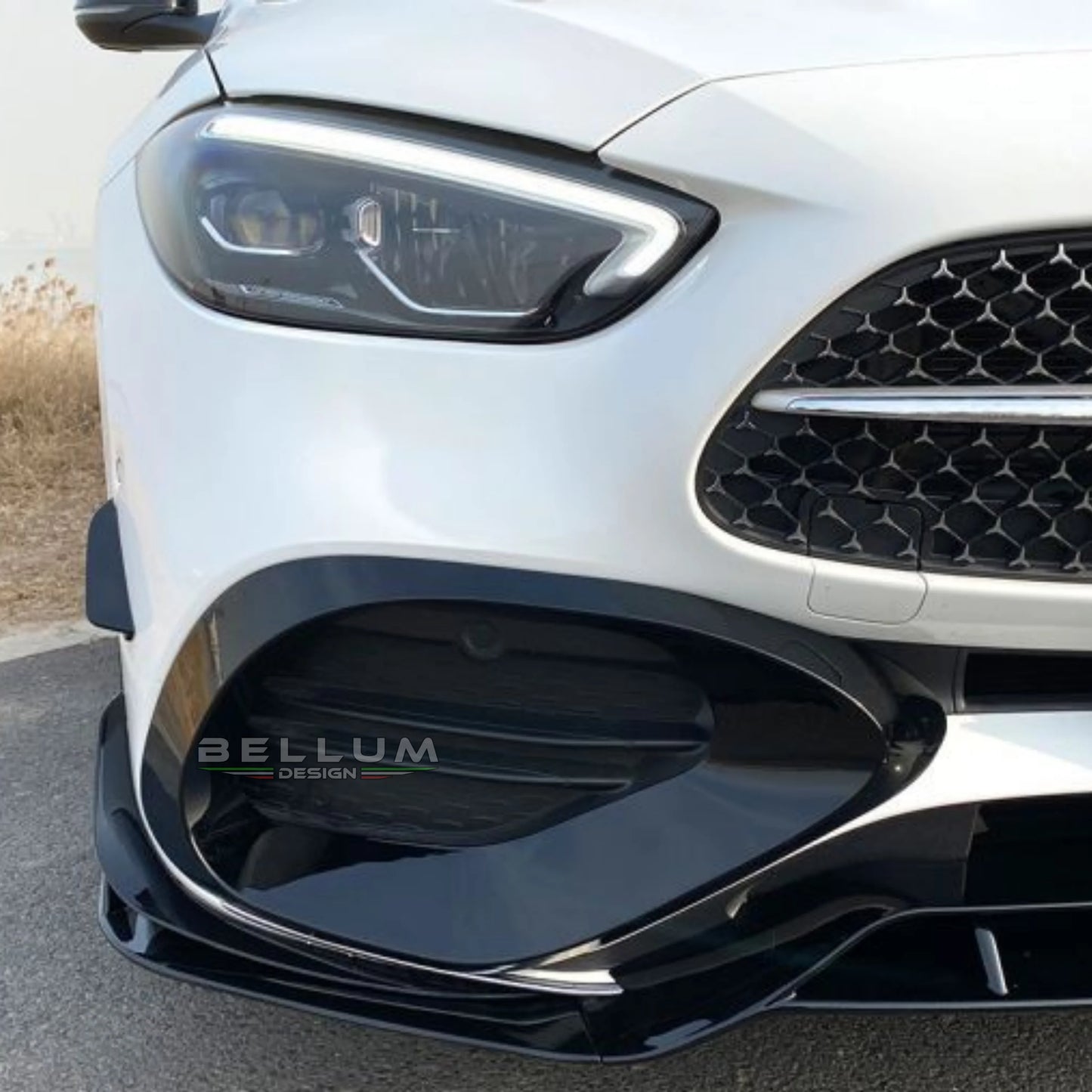 Kit Aerodinamico Anteriore Classe C W206 installazione - Bellum Design
