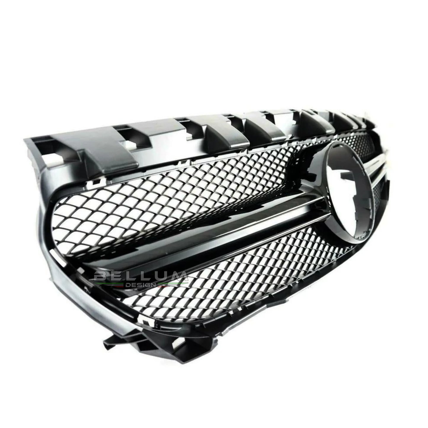 Griglia Stile AMG Nera CLA W117 vista posteriore - Bellum Design