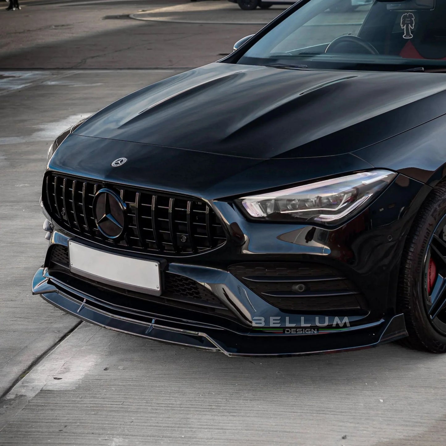Griglia Panamericana Nera CLA W118 installazione - Bellum Design