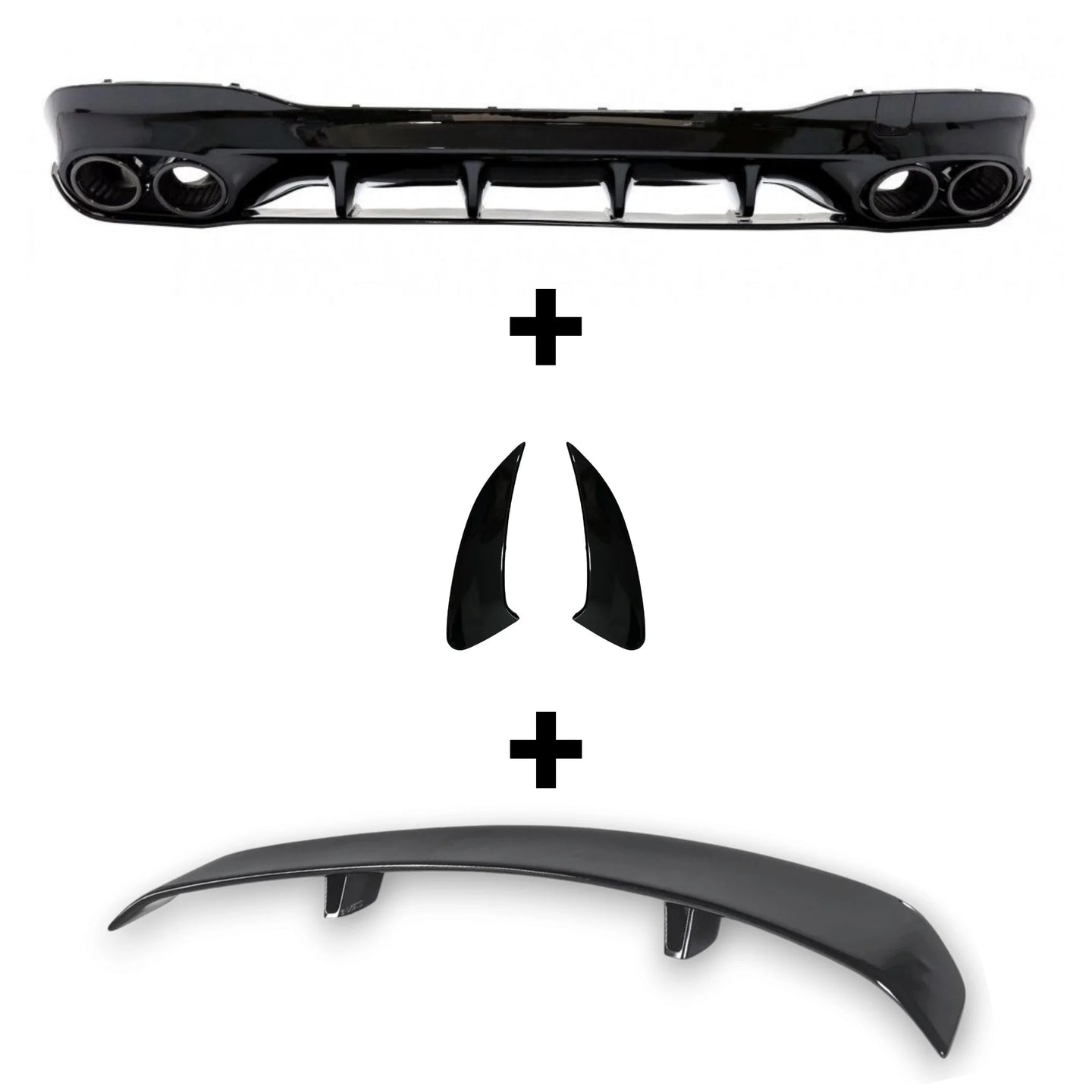 Pacchetto posteriore AMG Plus CLA W118 2019-2025 - Bellum Design