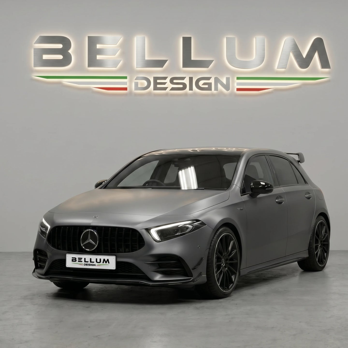 Griglia Panamericana Classe A W177 vista posteriore - Bellum Design