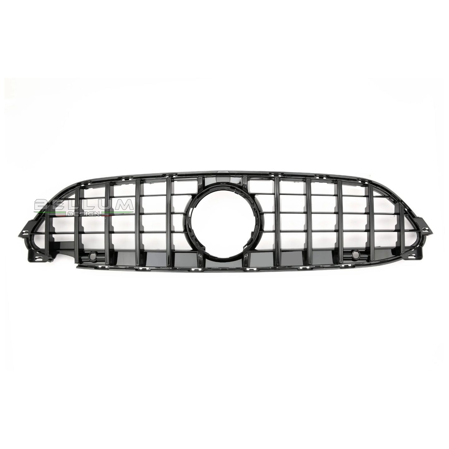 Griglia Panamericana Nera CLE vista laterale - Bellum Design