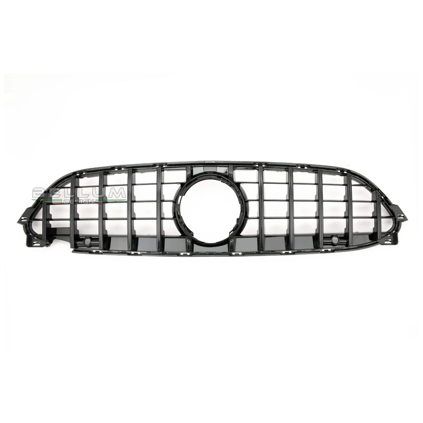 Griglia Panamericana Nera CLE vista laterale - Bellum Design