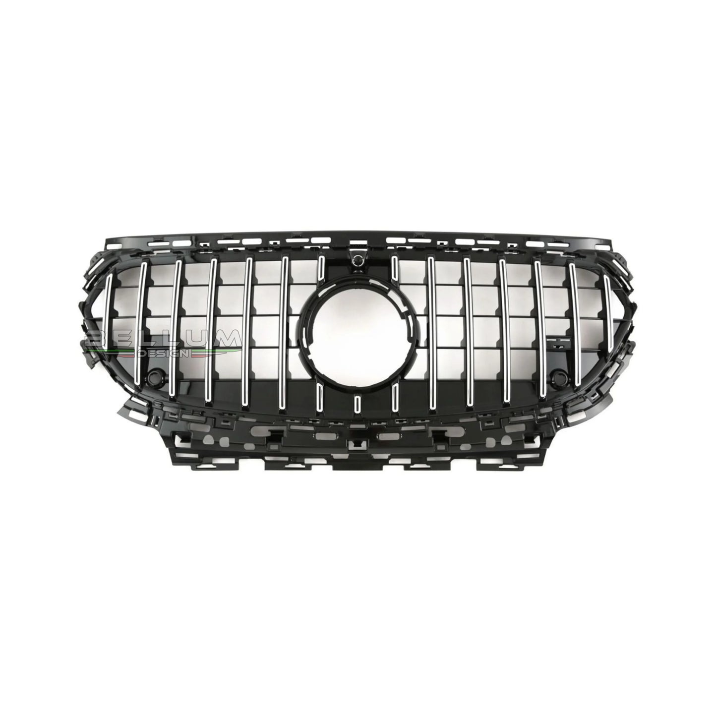Griglia Panamericana Nera Classe E W214 vista laterale - Bellum Design