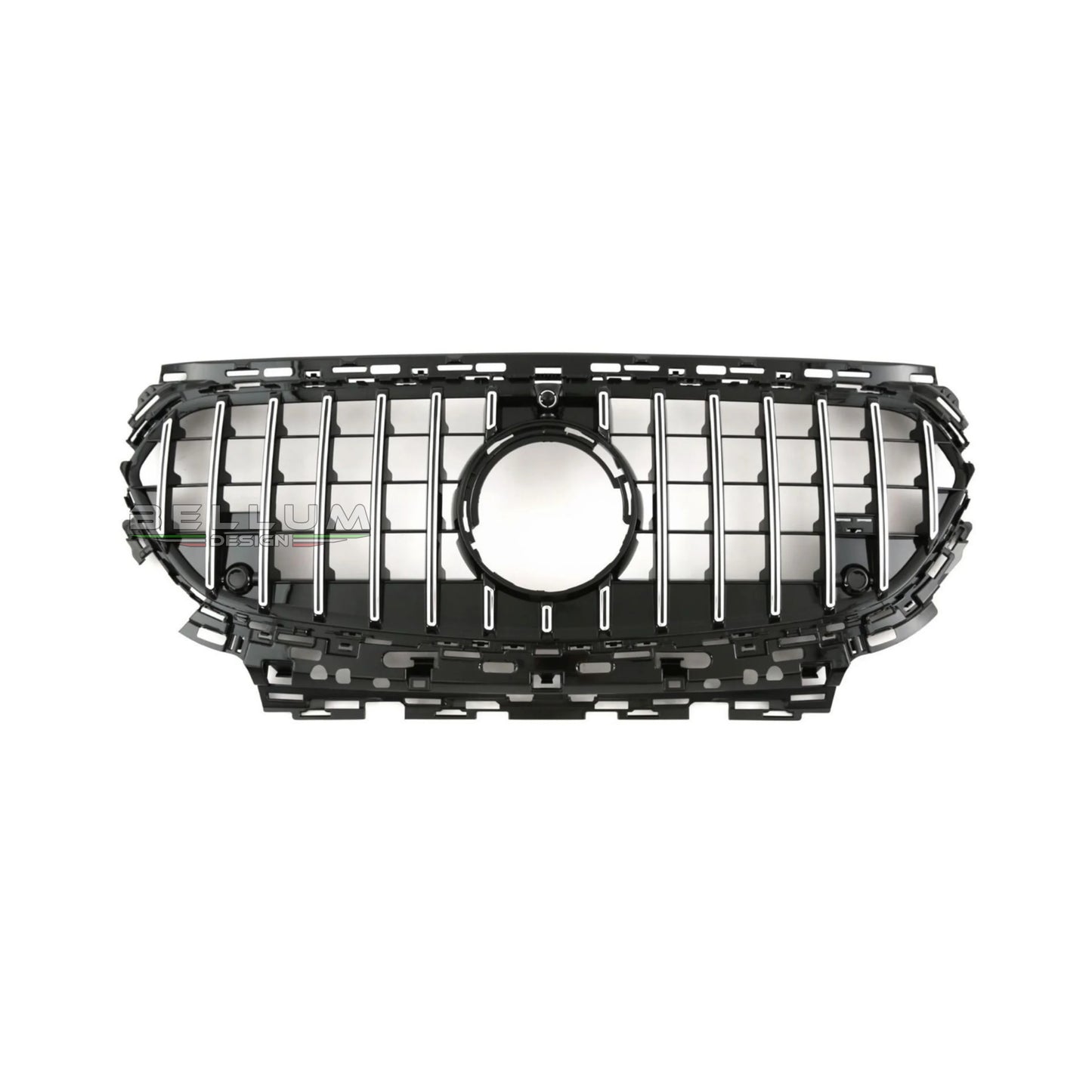 Griglia Panamericana Nera Classe E W214 vista laterale - Bellum Design