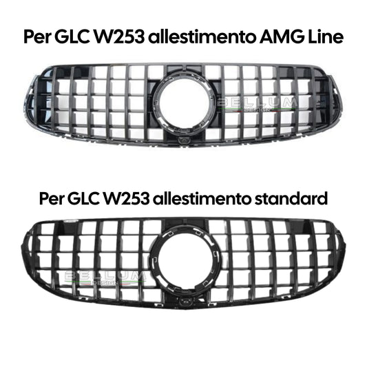 Griglia Panamericana Nera GLC W253 2019-2022