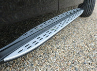 Pedane Laterali Argento GLC W253 vista laterale - Bellum Design