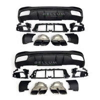 Diffusore Posteriore Stile GLE63 GLE W167 dettaglio prodotto - Bellum Design