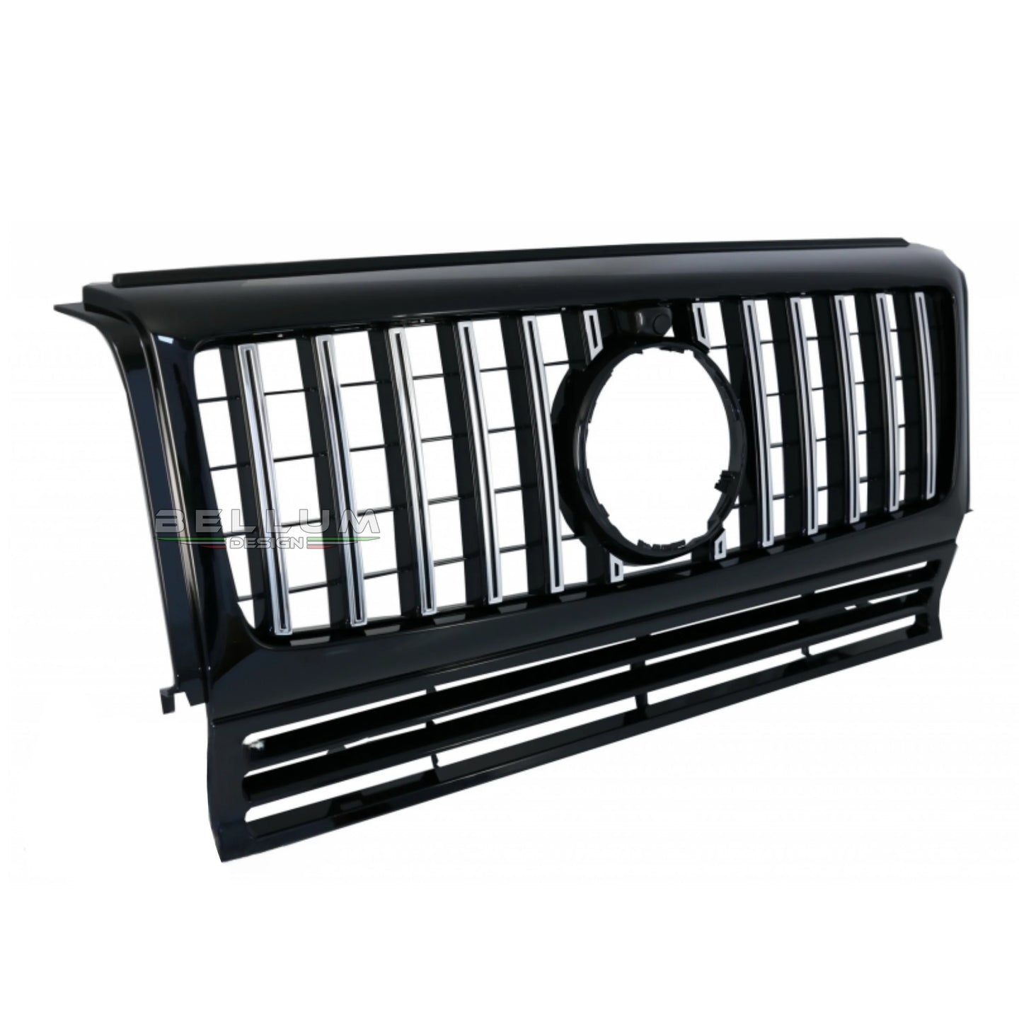 Griglia Panamericana Cromata Classe G W463 vista laterale - Bellum Design