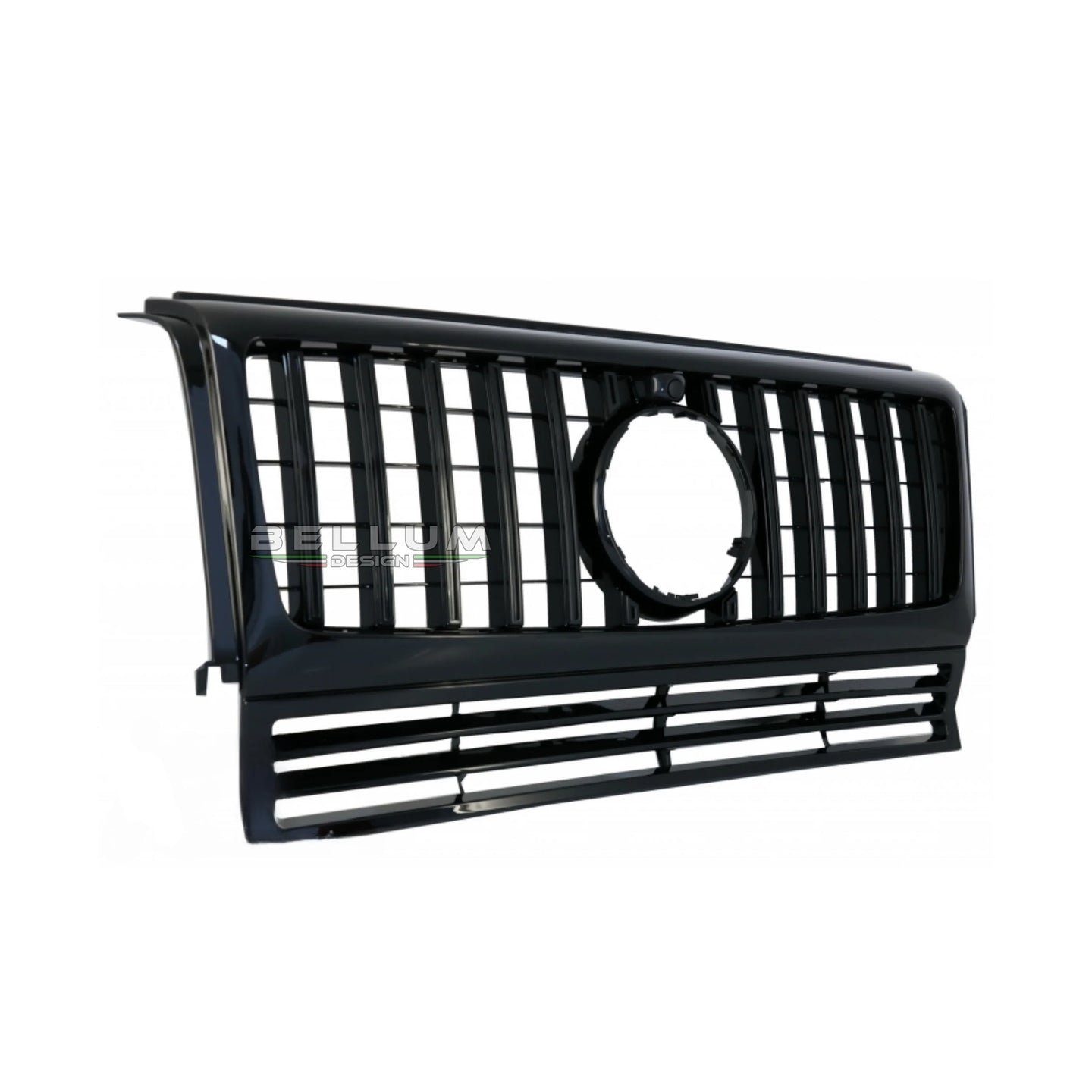 Griglia Panamericana Nera Classe G W463 vista laterale - Bellum Design