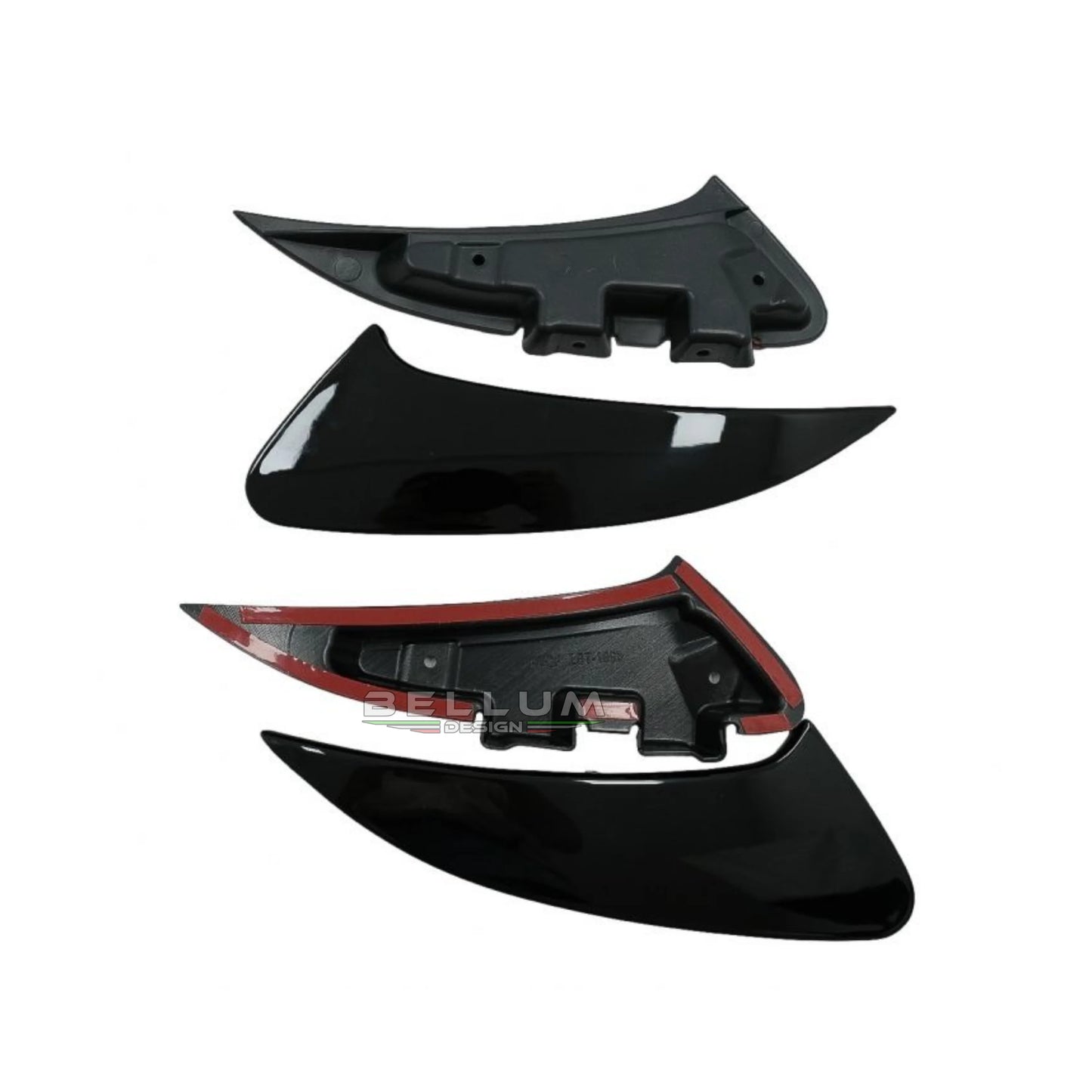 Flaps Posteriori CLA W118 vista laterale - Bellum Design