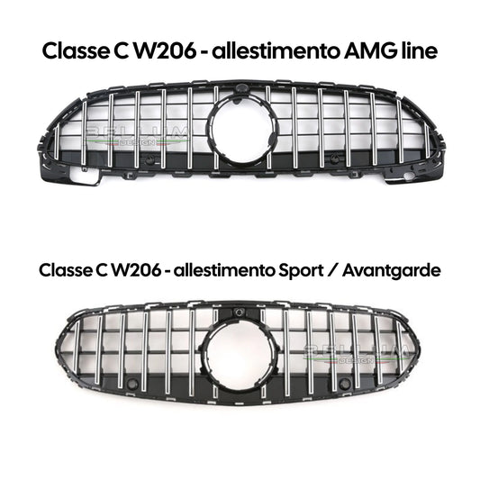 Griglia Panamericana Cromata Classe C W206 2021+