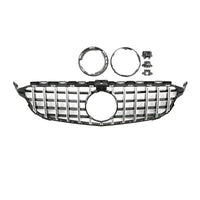 Griglia Panamericana Cromata Classe C W205 vista laterale - Bellum Design