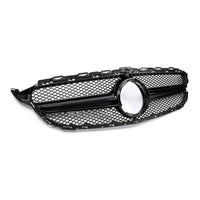 Griglia Stile AMG Nera Classe C W205 vista laterale - Bellum Design
