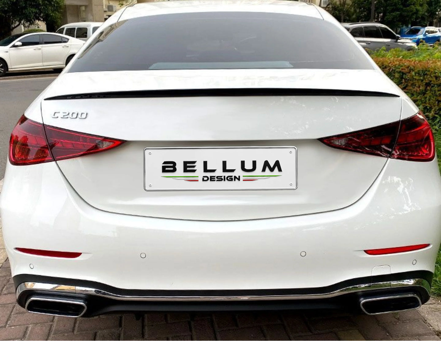 Spoiler Lip Classe C W206 dettaglio prodotto - Bellum Design