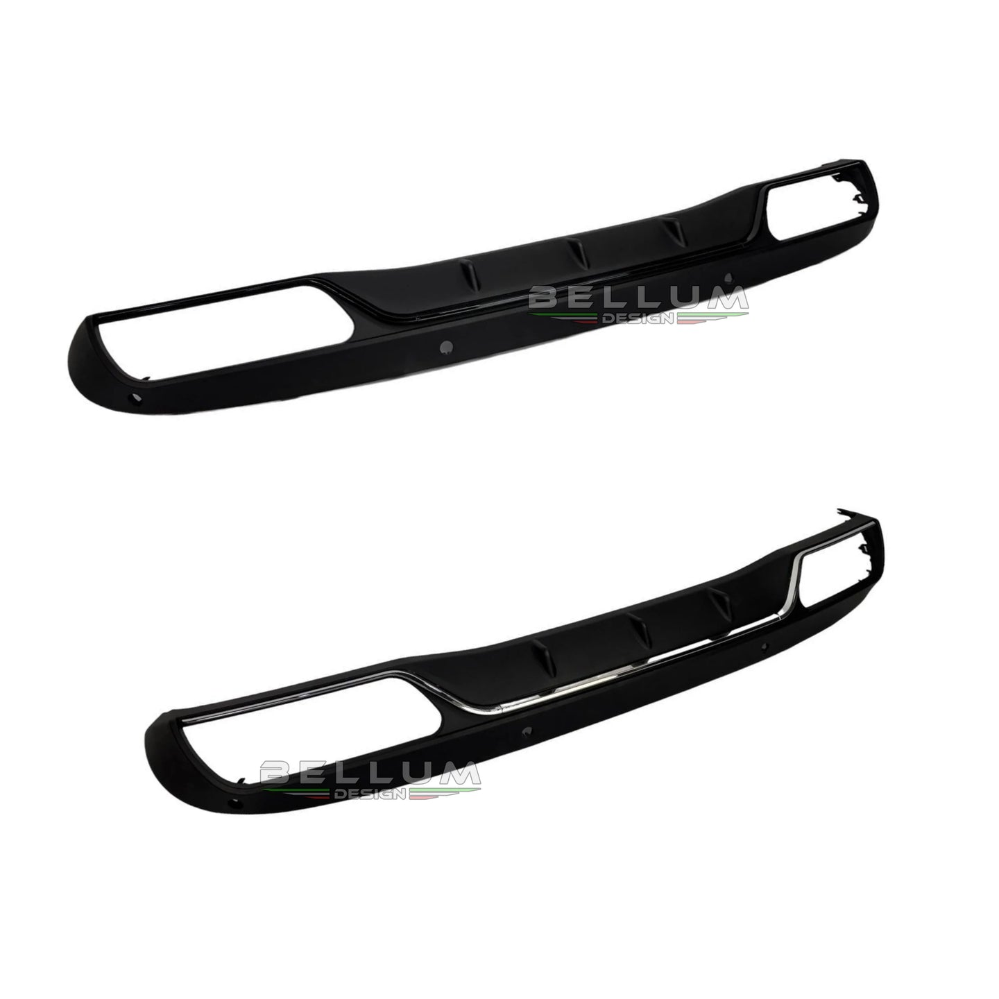 Diffusore Posteriore Stile C63 Classe C W205 dettaglio prodotto - Bellum Design