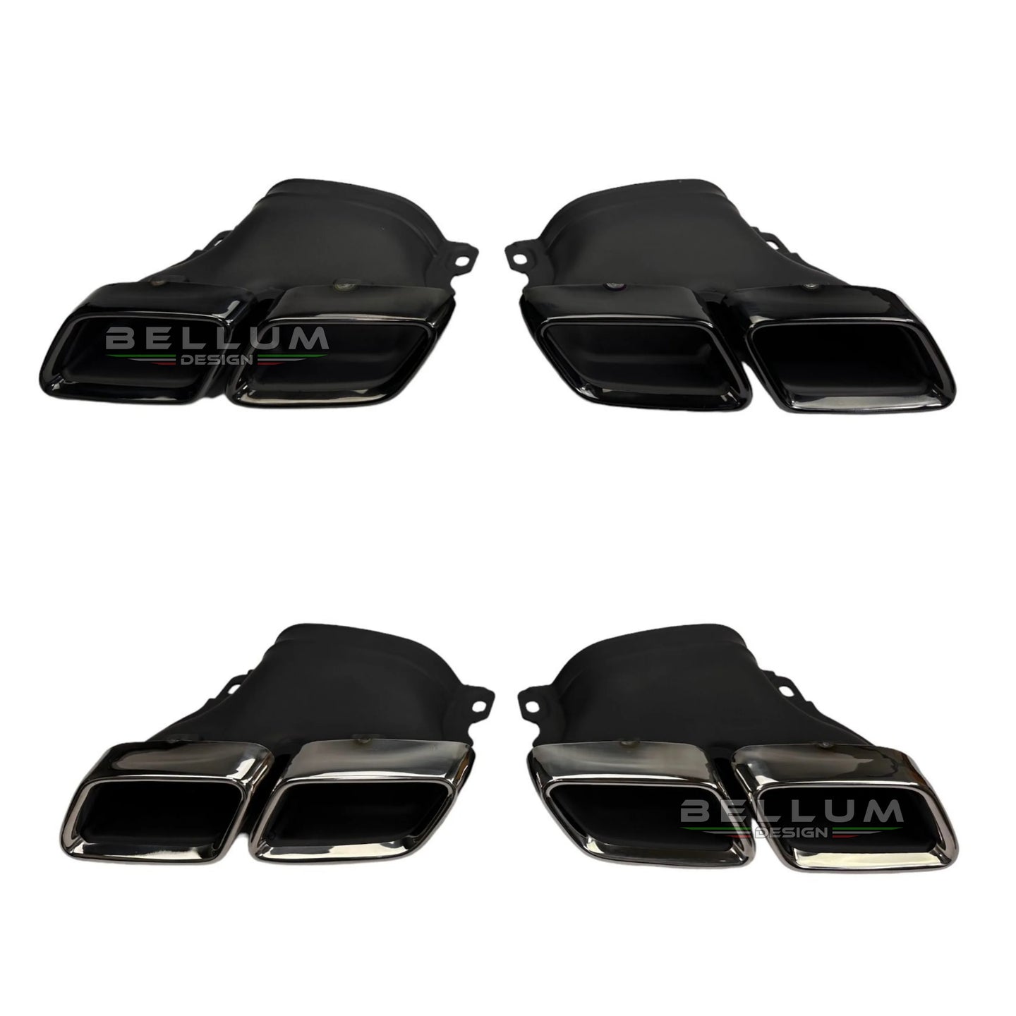 Diffusore Posteriore Stile C63 Classe C W205 installazione - Bellum Design