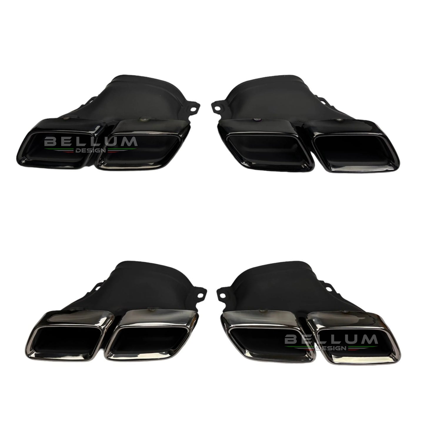 Diffusore Posteriore Stile C63 Classe C W205 installazione - Bellum Design