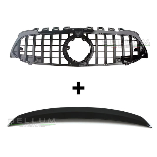 Pacchetto Griglia Panamericana + Spoiler stile A35 (W177) - Bellum Design