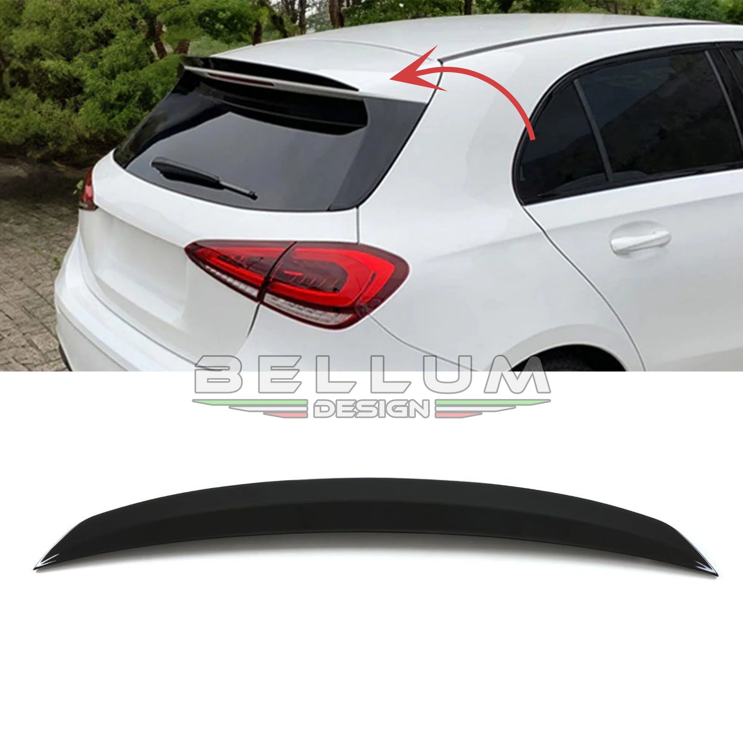 Spoiler Lip Classe A W177 - Bellum Design