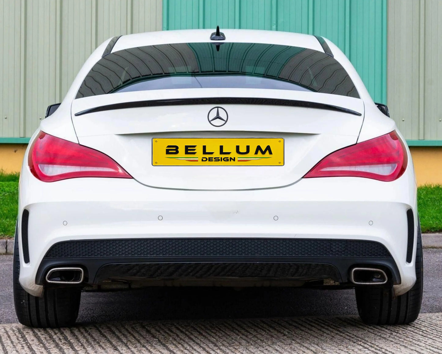 Spoiler Lip CLA W117 installazione - Bellum Design
