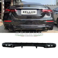 Diffusore Posteriore Stile E63 Classe E W213 Restyling - Bellum Design