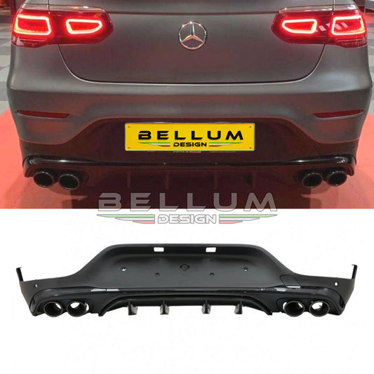 Diffusore Posteriore Stile C43 GLC Coupè W253 - Bellum Design