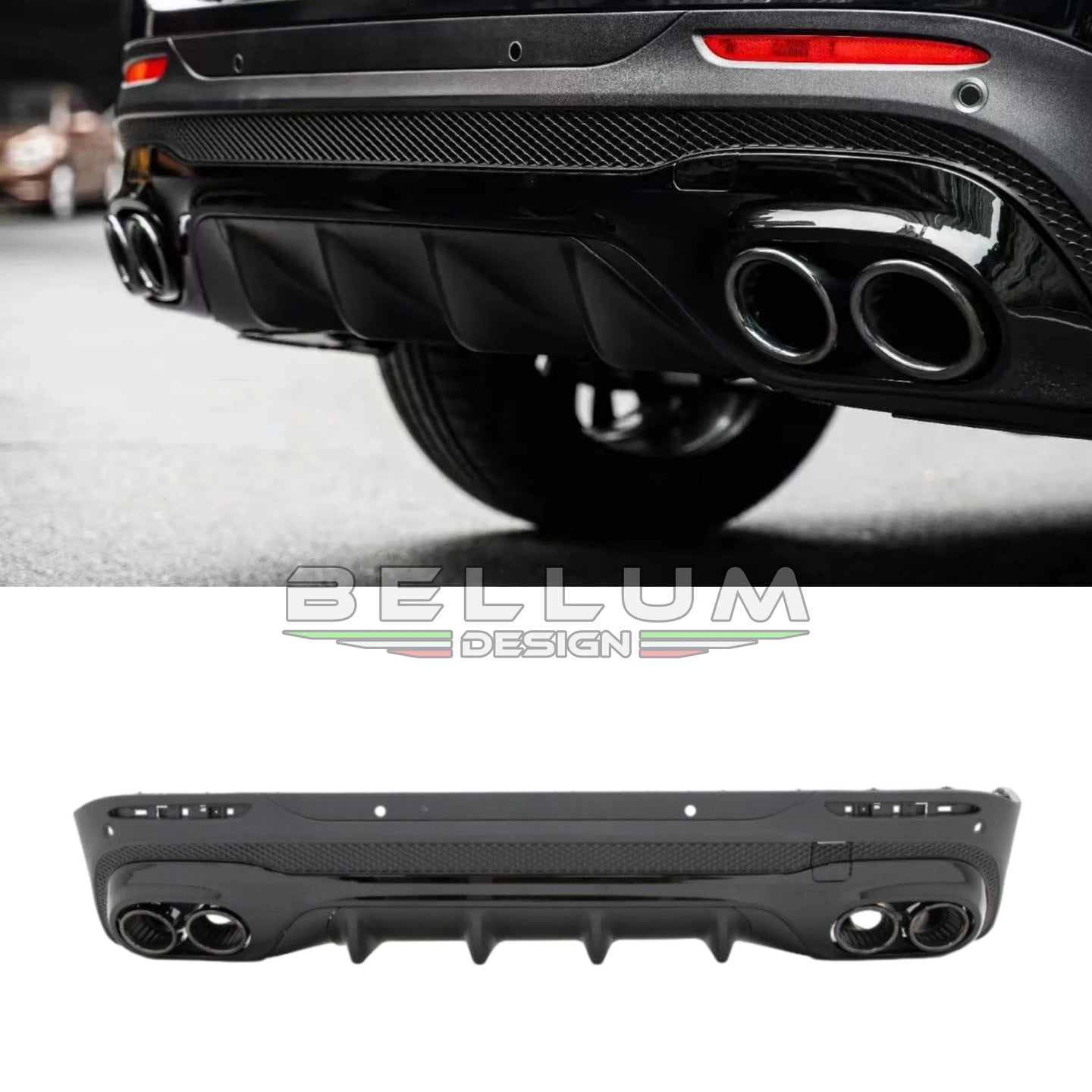 Diffusore Posteriore GLB X247 - Bellum Design