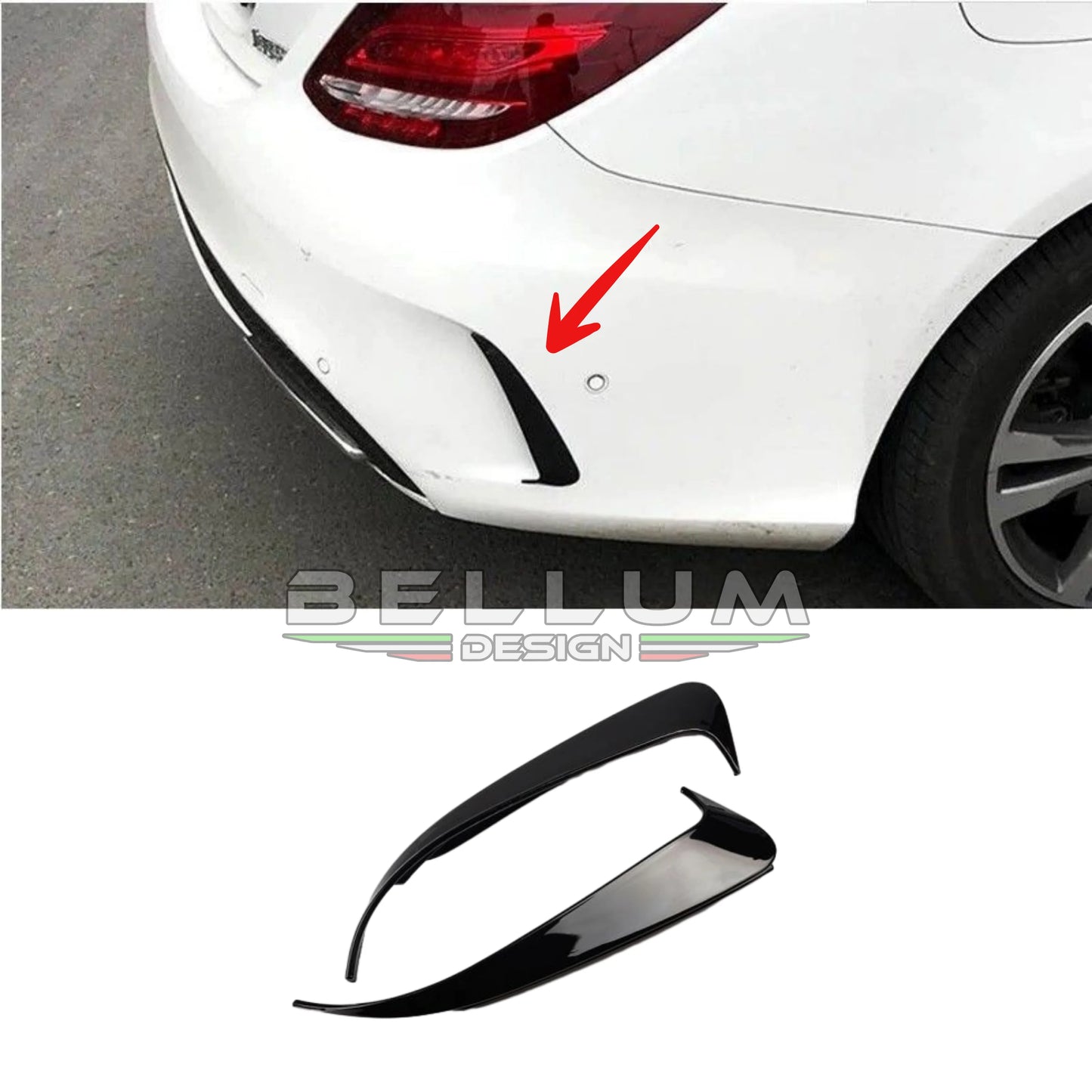 Flaps Posteriori Classe C W205 - Bellum Design