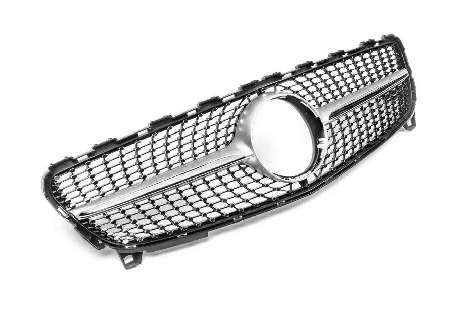 Griglia Matrix/Diamond Argento Classe A W176 installazione - Bellum Design