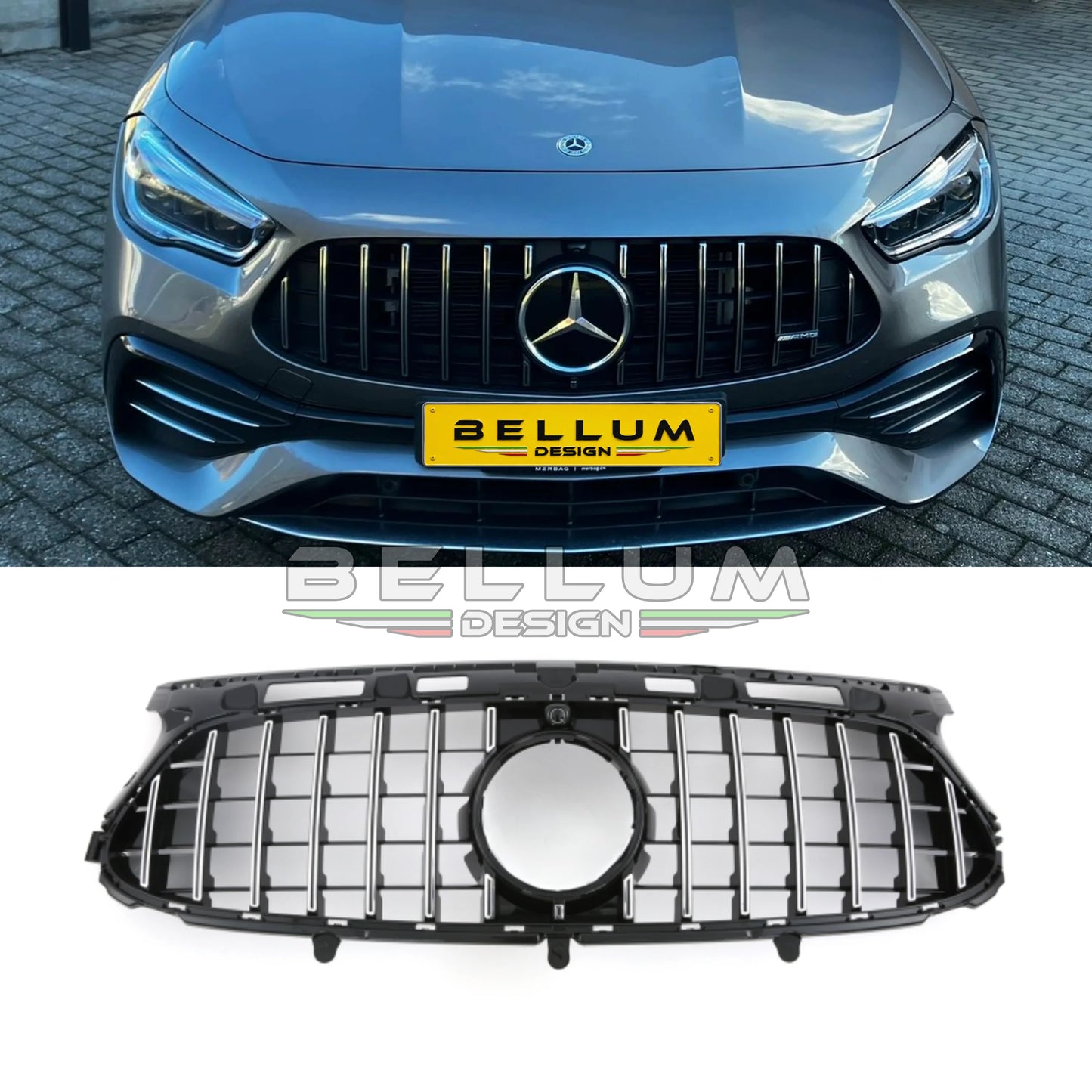 Griglia Panamericana Cromata GLA H247 - Bellum Design