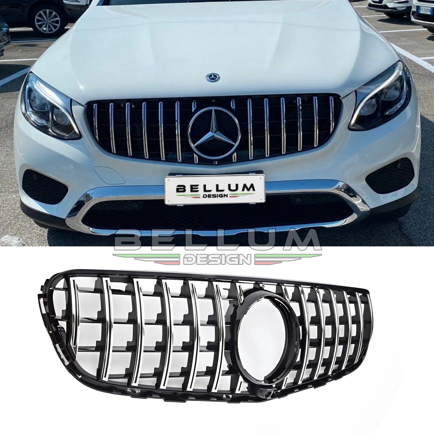 Griglia Panamericana Cromata GLC W253 - Bellum Design