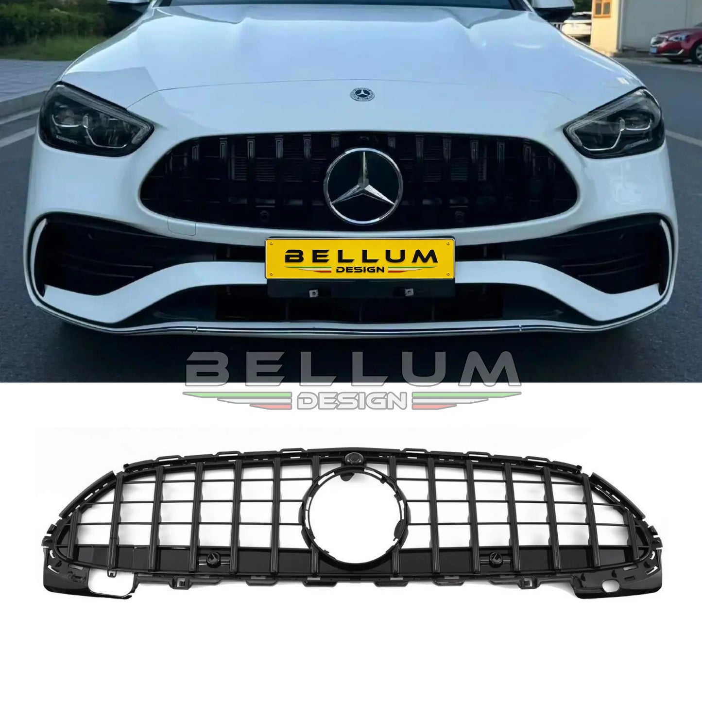 Griglia Panamericana Nera Classe C W206 - Bellum Design