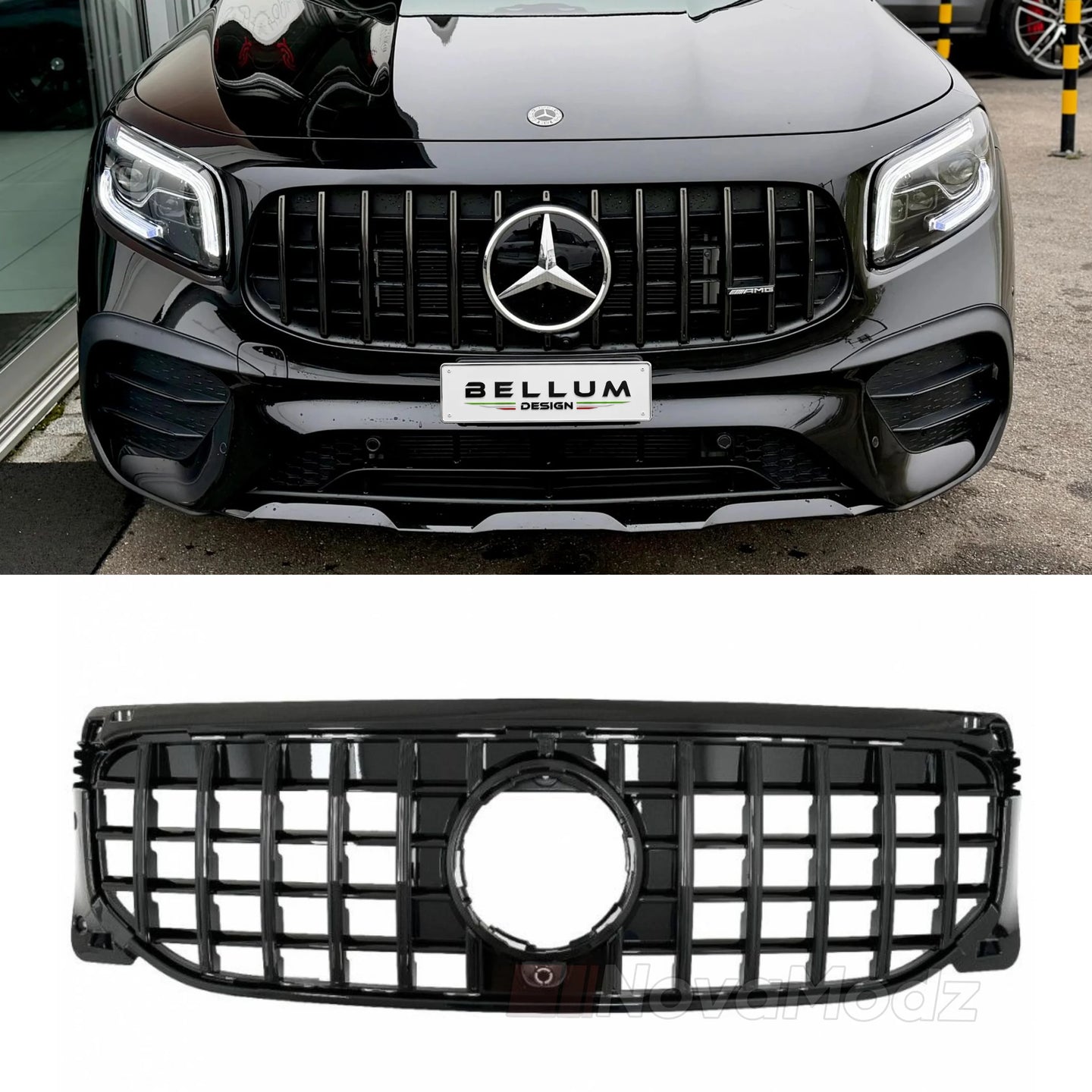Griglia Panamericana Nera GLB X247 - Bellum Design