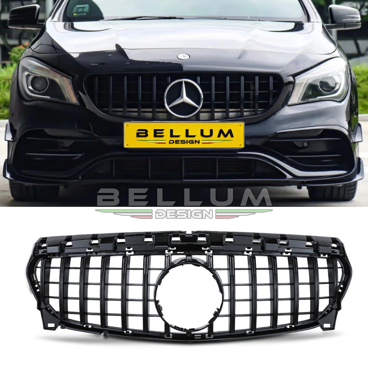 Griglia Panamericana Nera CLA W117 - Bellum Design