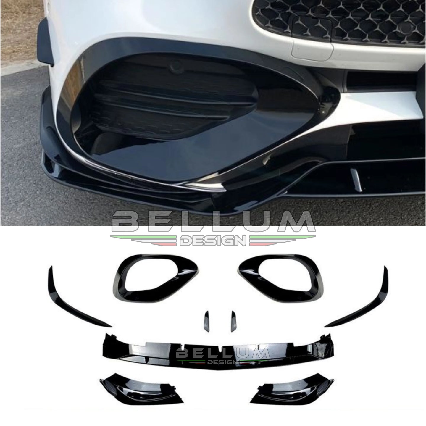 Kit Aerodinamico Anteriore Classe C W206 - Bellum Design